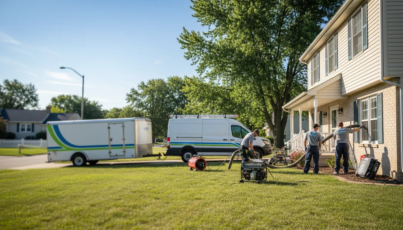 Flooded Basement Restoration And Cleanup With Repair in Oakland, NE near me